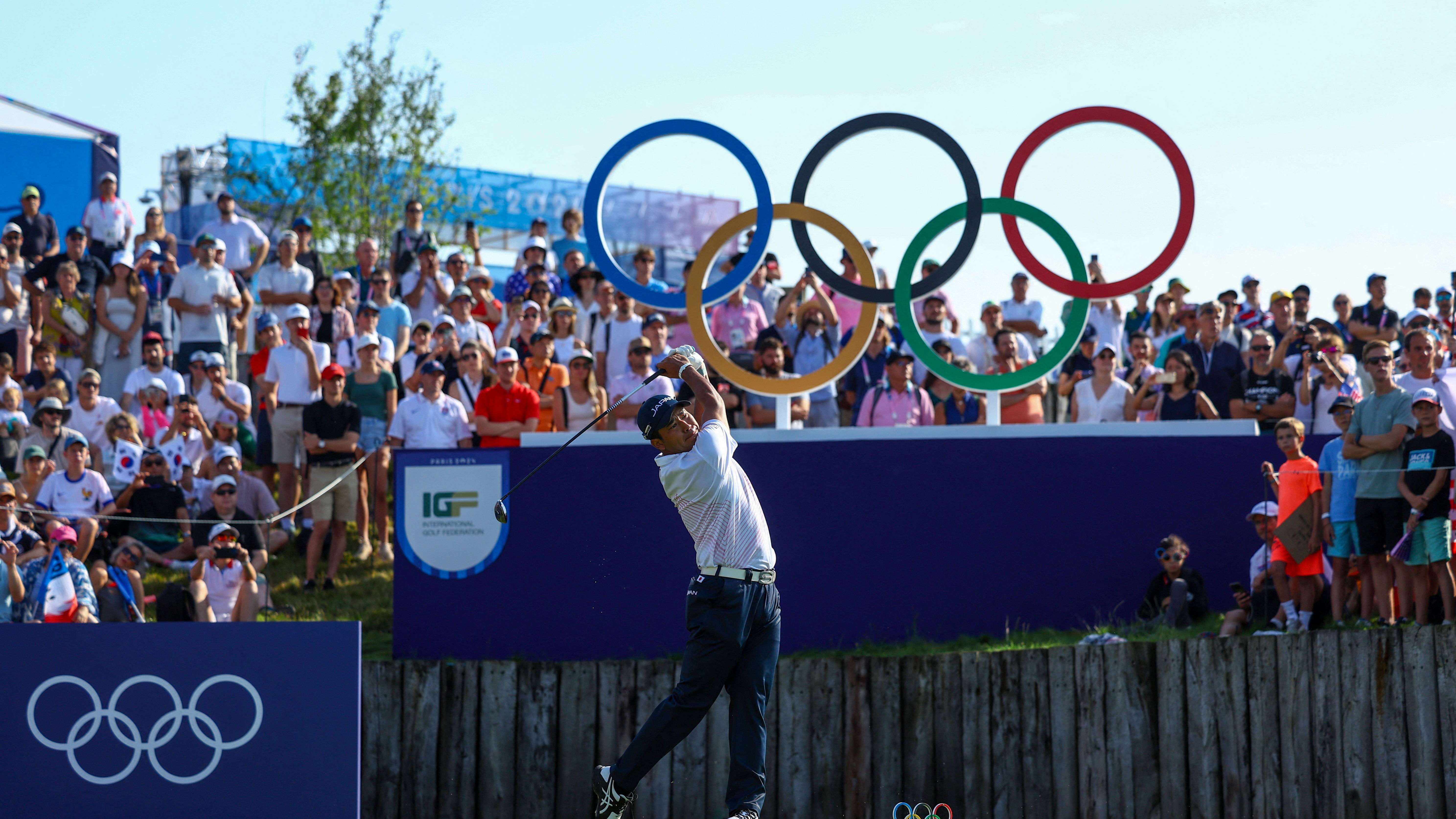 Hideki Matsuyama leads the Olympics Golf Competition 
